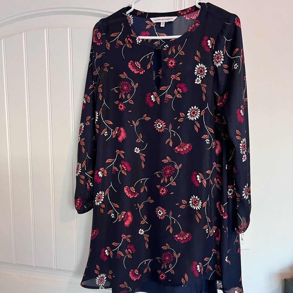Cupcakes and Cashmere Long Sleeved mini dress.